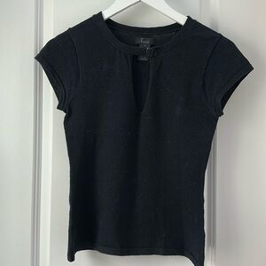 Black Sweater Top Size M